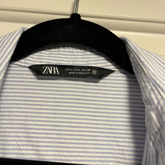 Zara Button Down Striped Shirt - Picture 3 of 3